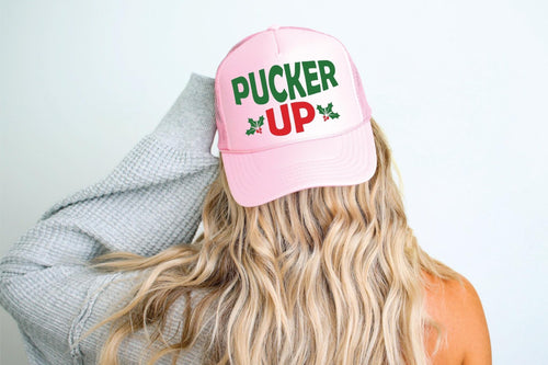 Pucker Up Christmas Hat