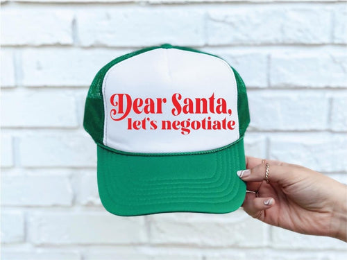 Dear Santa, Let’s Negotiate