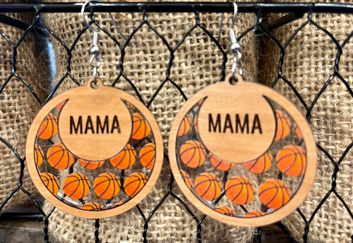 Basketball Mama Earring